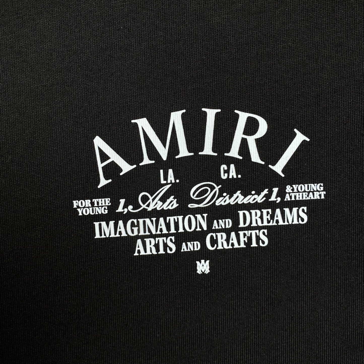 Amiri Arts District Tee Black