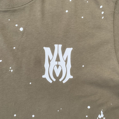 Amiri Bandana Bleach Ma Tee Beige