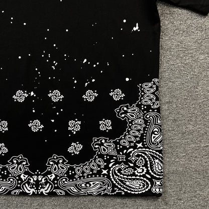 Amiri Bandana Bleach Ma Tee Black