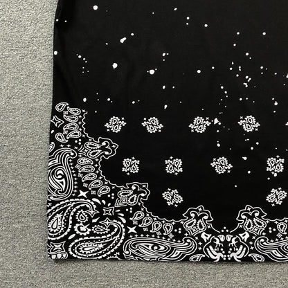 Amiri Bandana Bleach Ma Tee Black