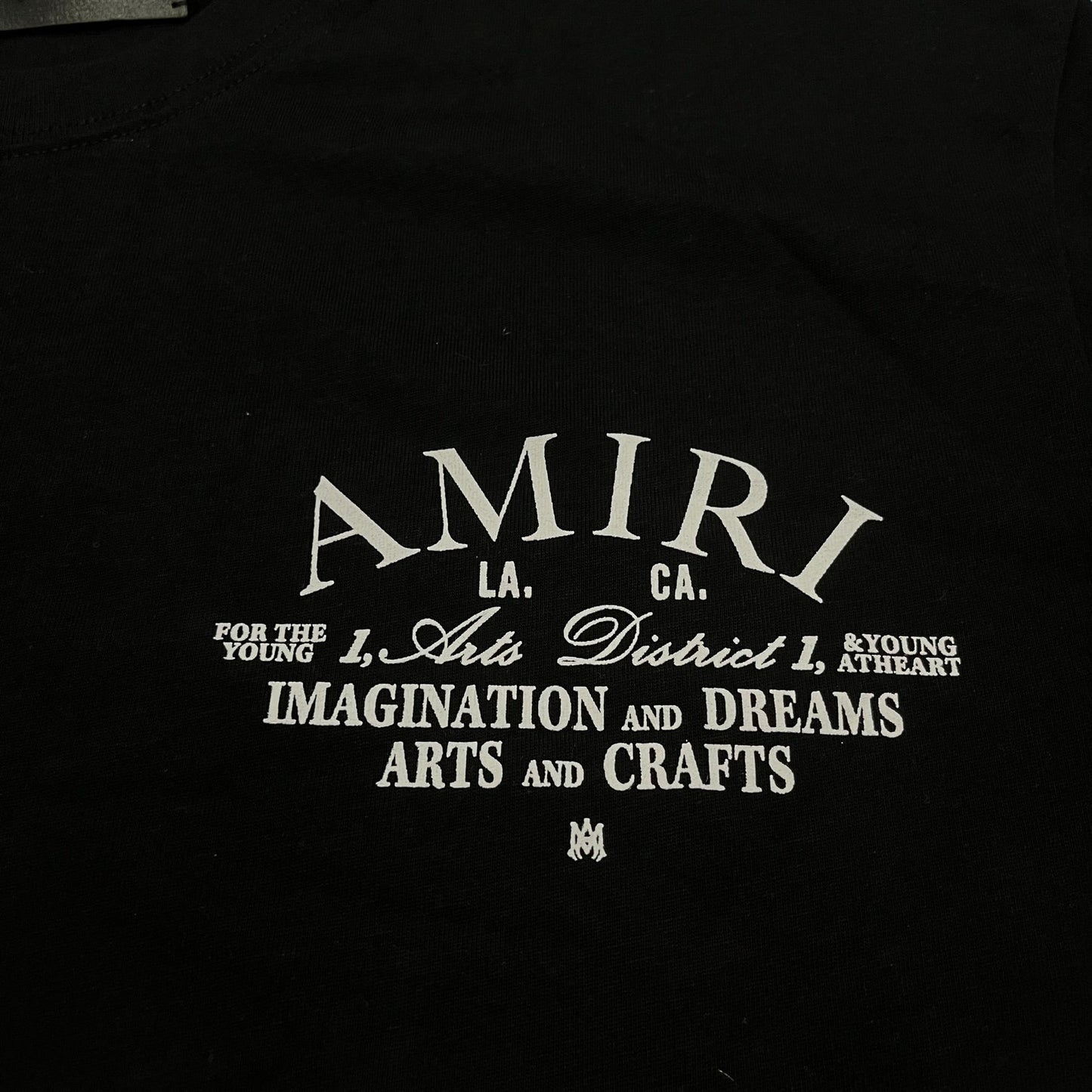 Amiri Black Arts District Tee Black
