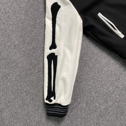 Amiri Bones Bomber Jacket Black