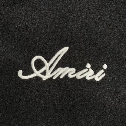 Amiri Bones Bomber Jacket Black