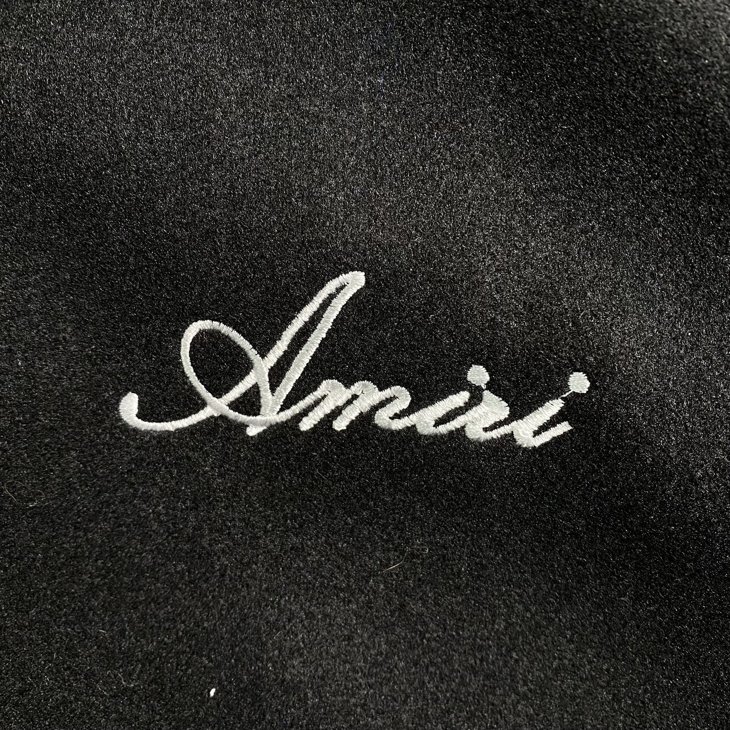 Amiri Bones Bomber Jacket Black Blue