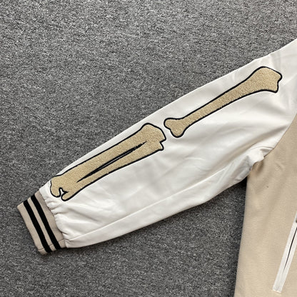 Amiri Bones Bomber Jacket Neutral