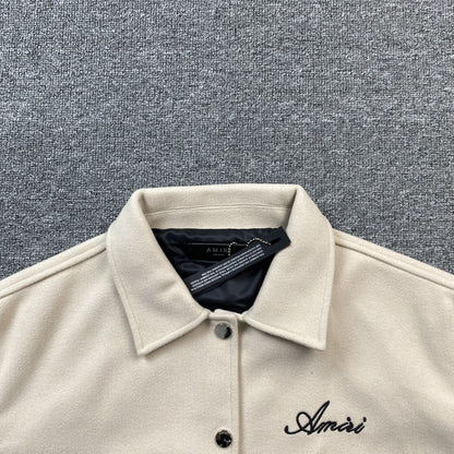 Amiri Bones Bomber Jacket Neutral