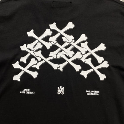 Amiri Bones Tee Black