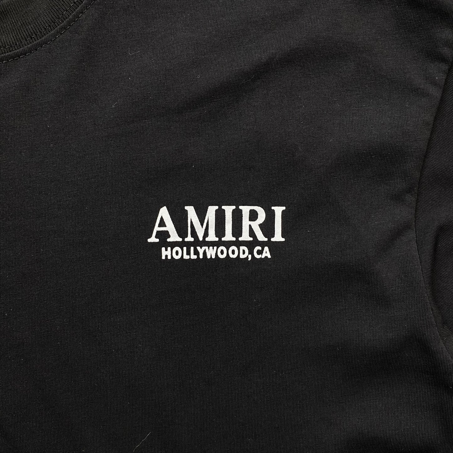Amiri Bones Tee Black
