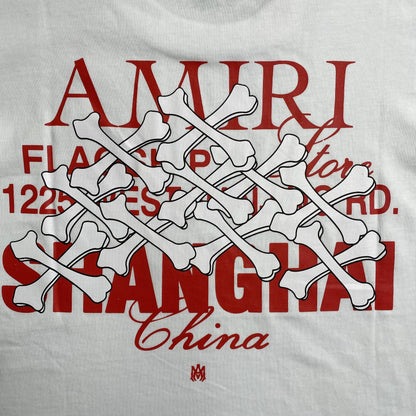 Amiri Bones Tee White