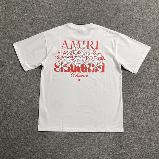 Amiri Bones Tee White