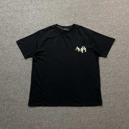 Amiri Champagne Cristal Tee Black