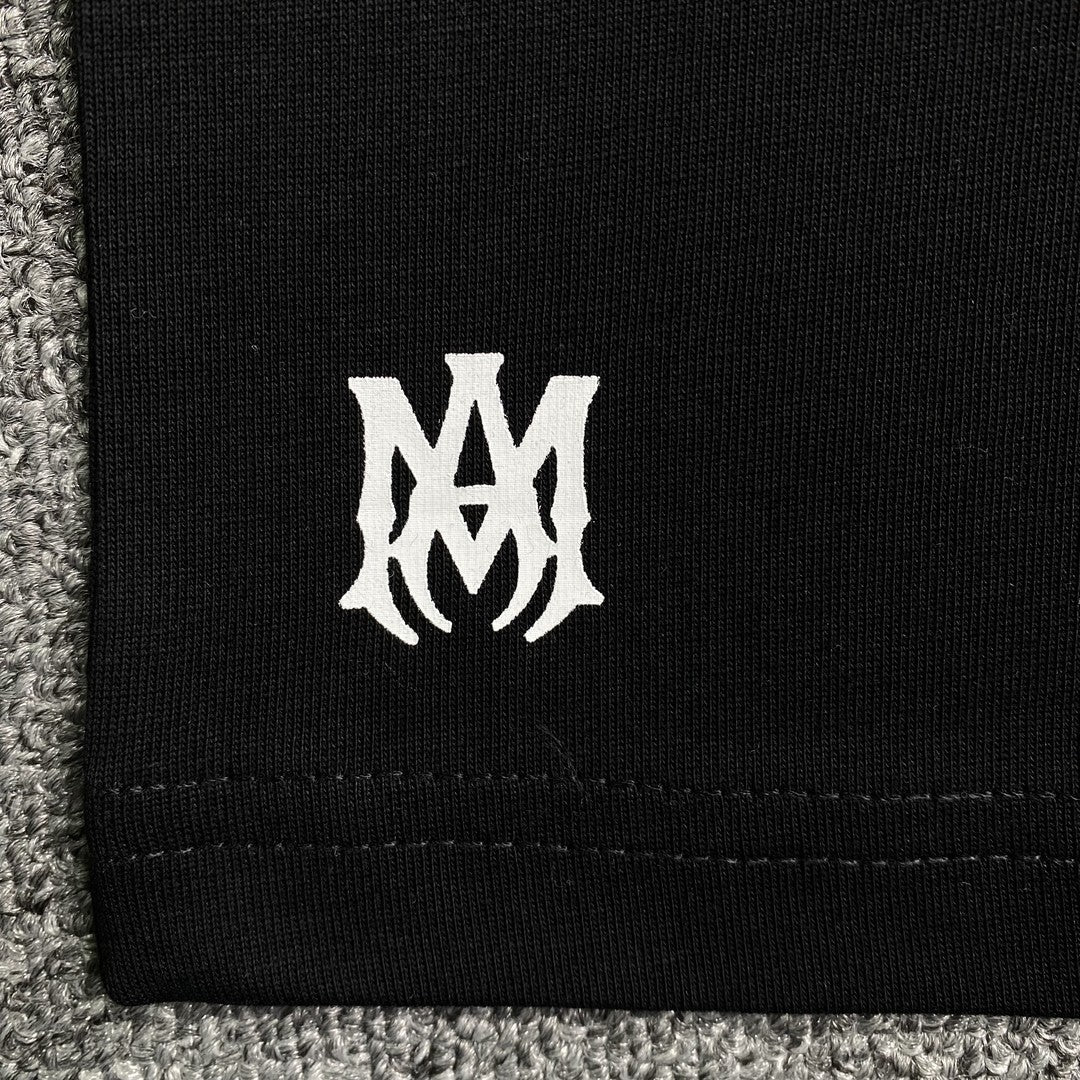 Amiri Collegiate Tee Black
