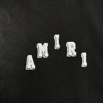 Amiri Collegiate Tee Black