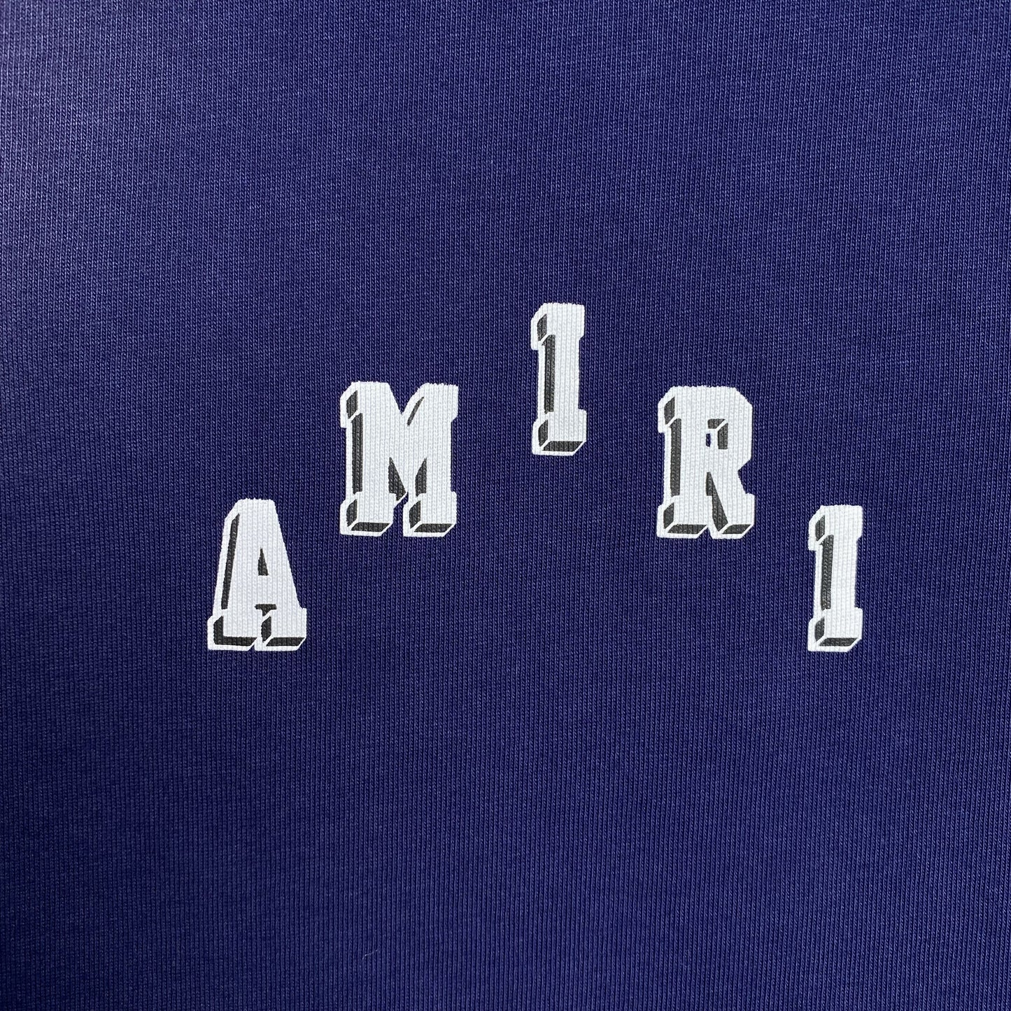Amiri Collegiate Tee Blue