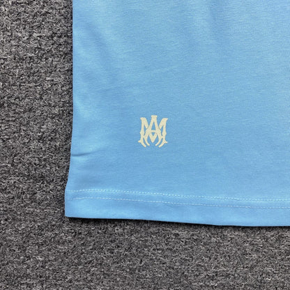 Amiri Collegiate Tee Blue
