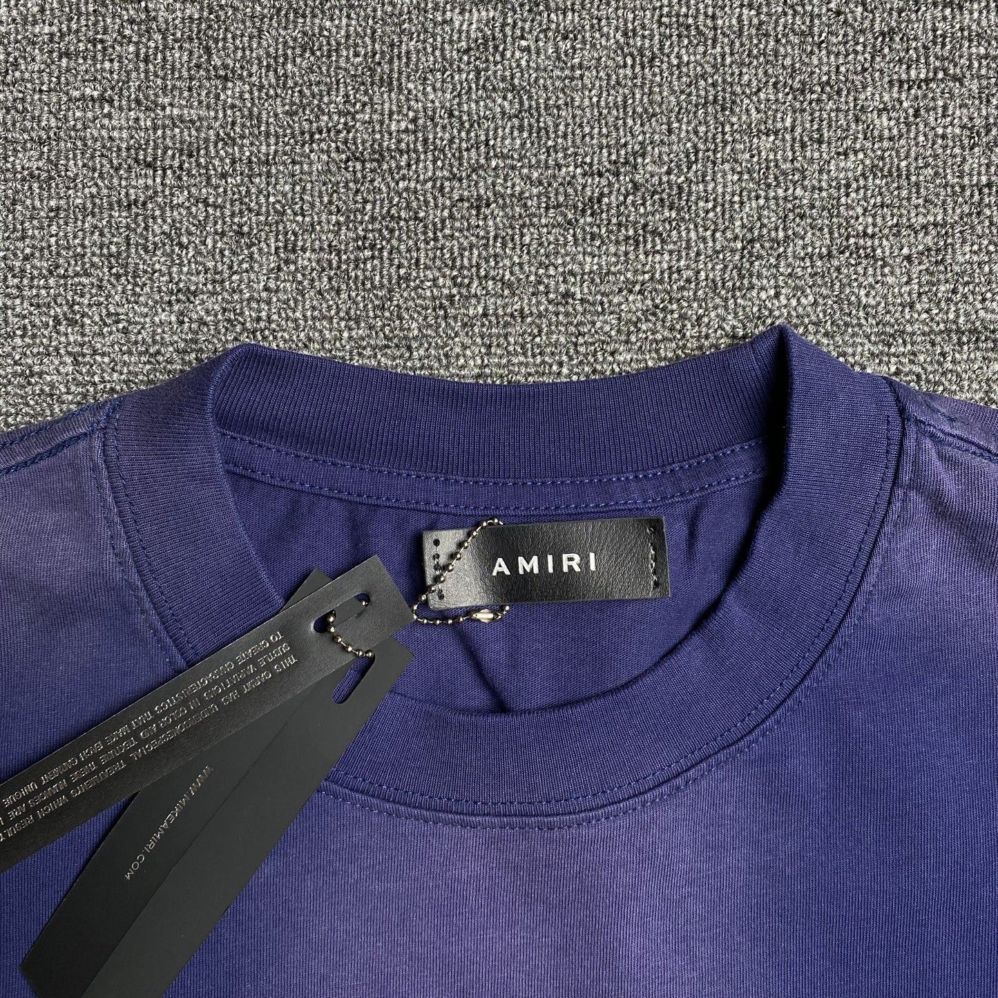Amiri Collegiate Tee Blue