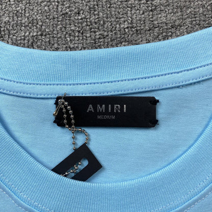 Amiri Collegiate Tee Blue