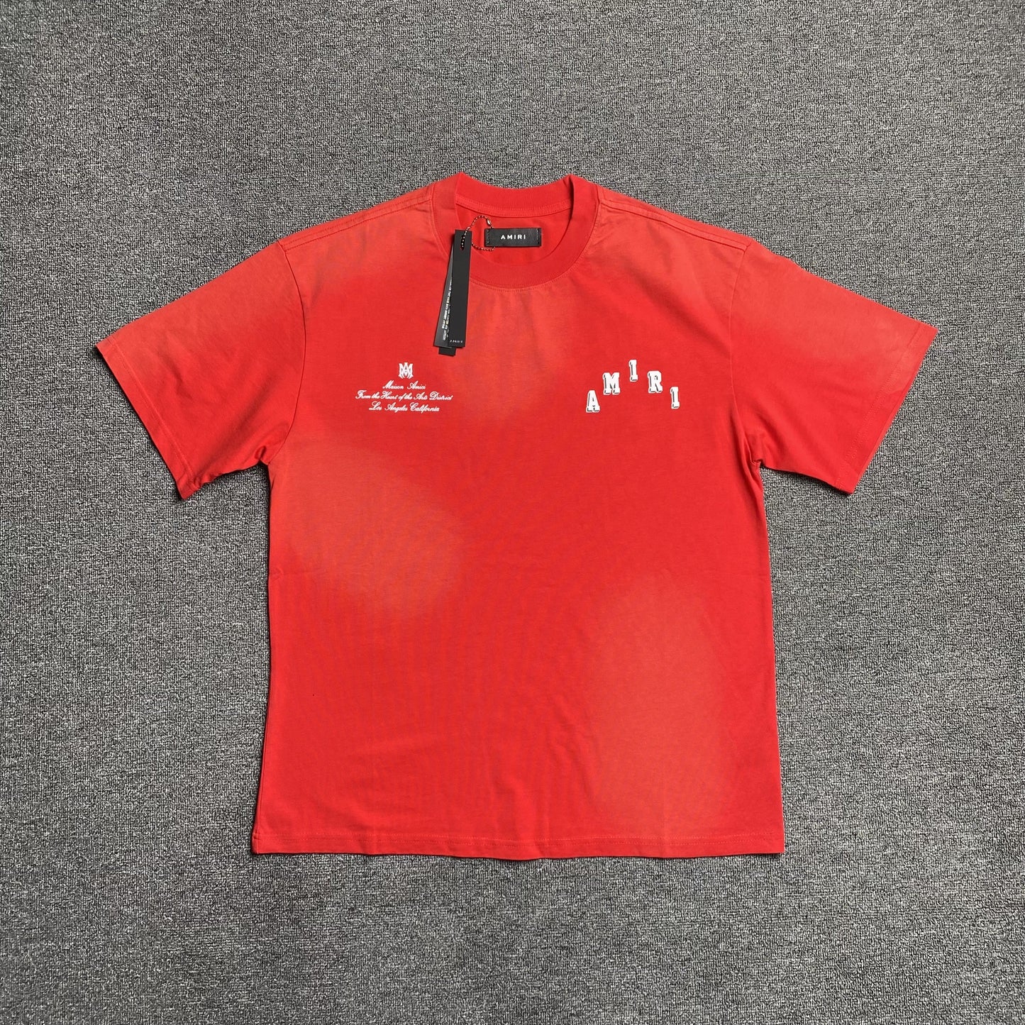 Amiri Collegiate Tee Red