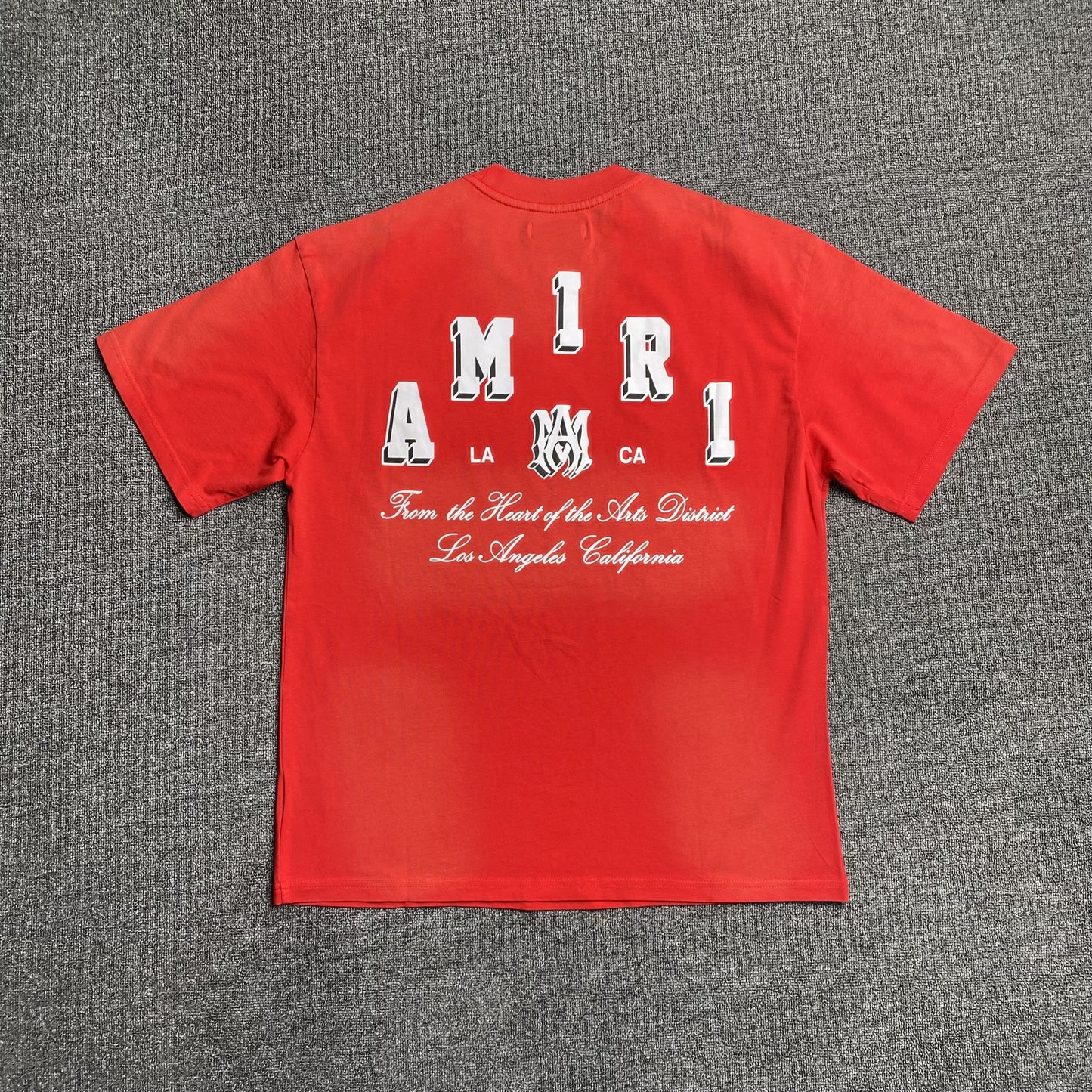 Amiri Collegiate Tee Red