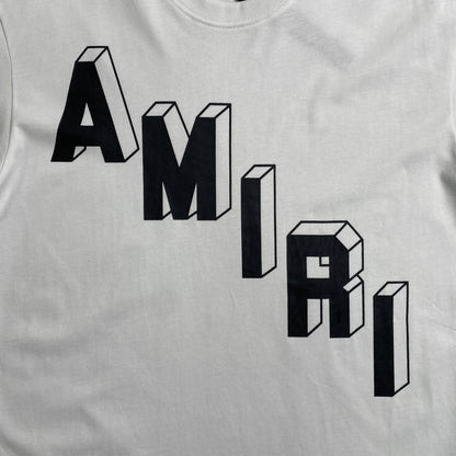 Amiri Collegiate Tee White