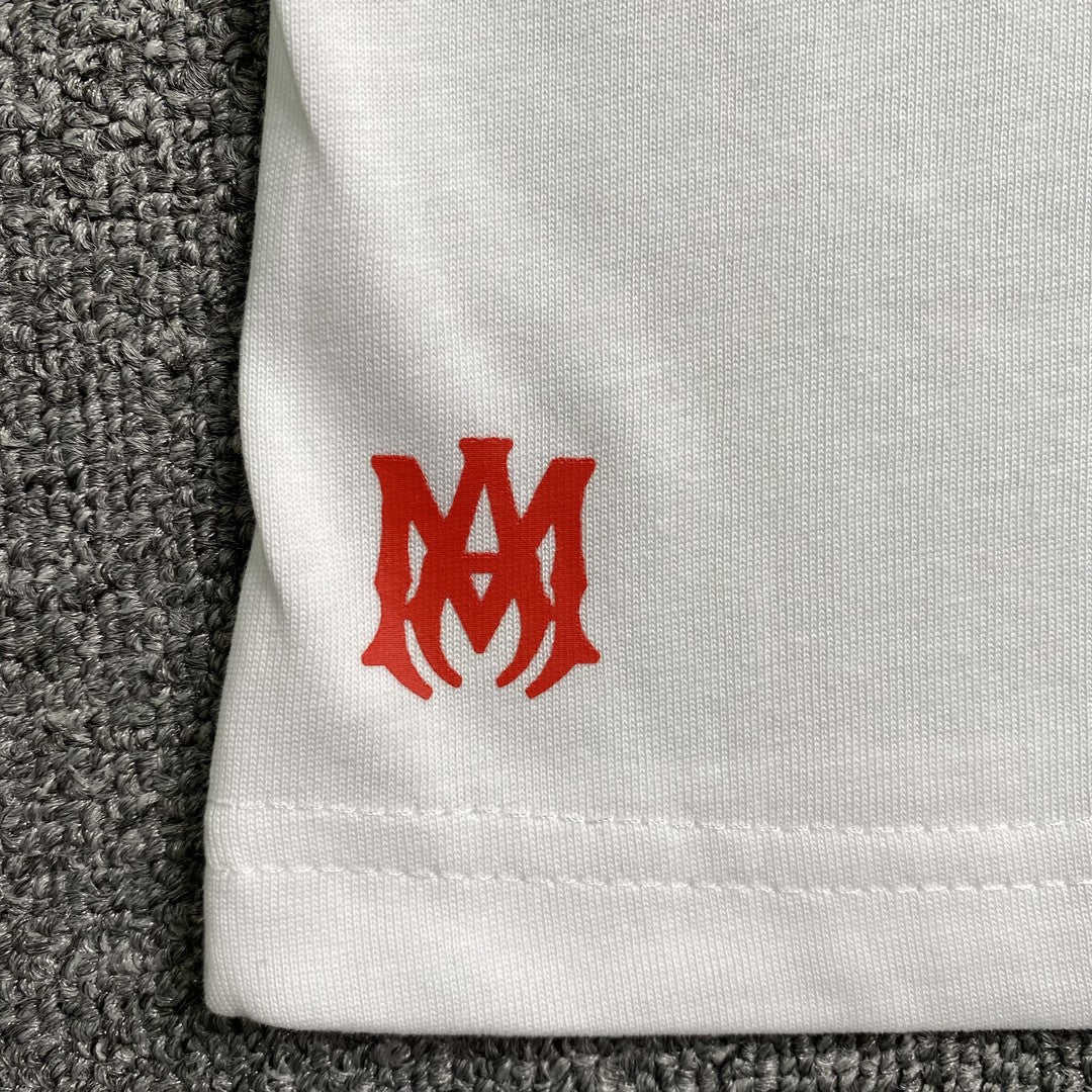 Amiri Collegiate Tee White