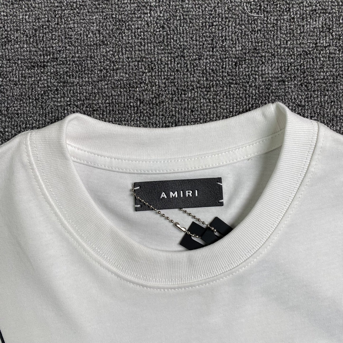 Amiri Collegiate Tee White