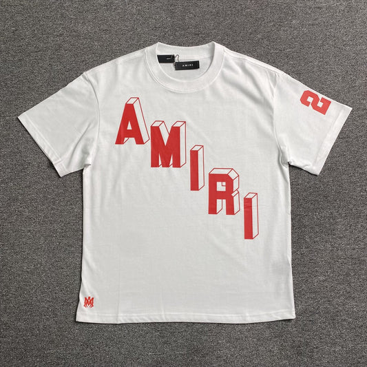 Amiri Collegiate Tee White