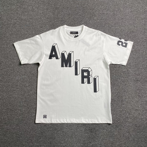 Amiri Collegiate Tee White