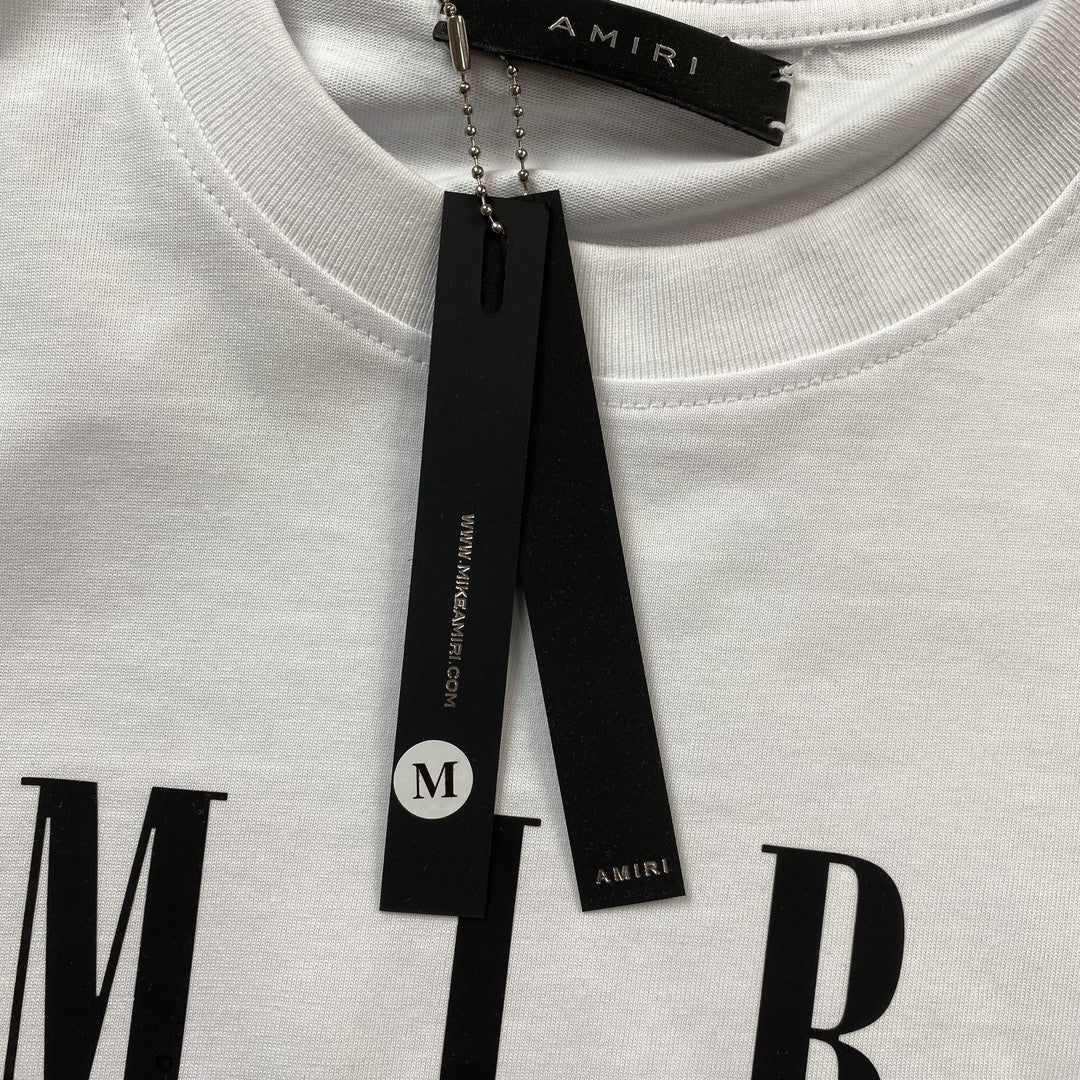 Amiri Core Logo Tee White