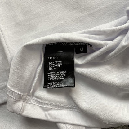Amiri Core Logo Tee White