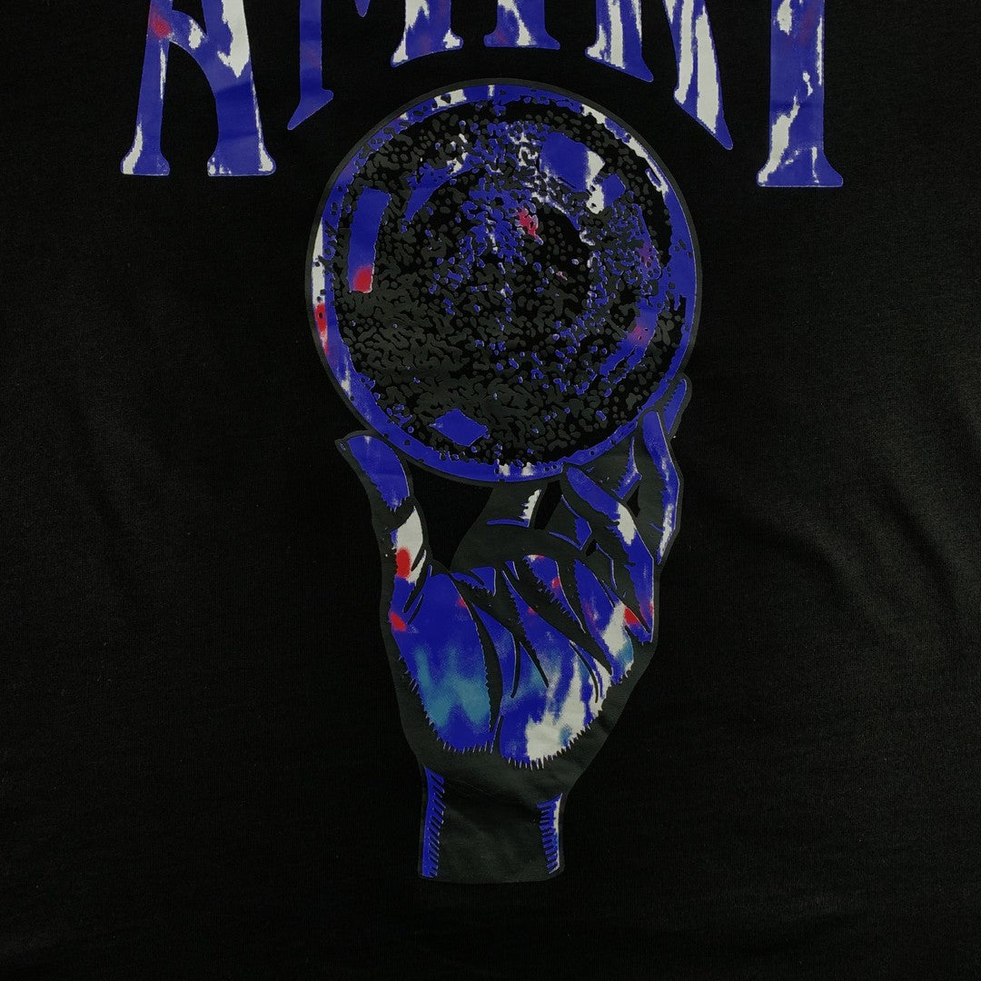 Amiri Crystal Ball Tee Black
