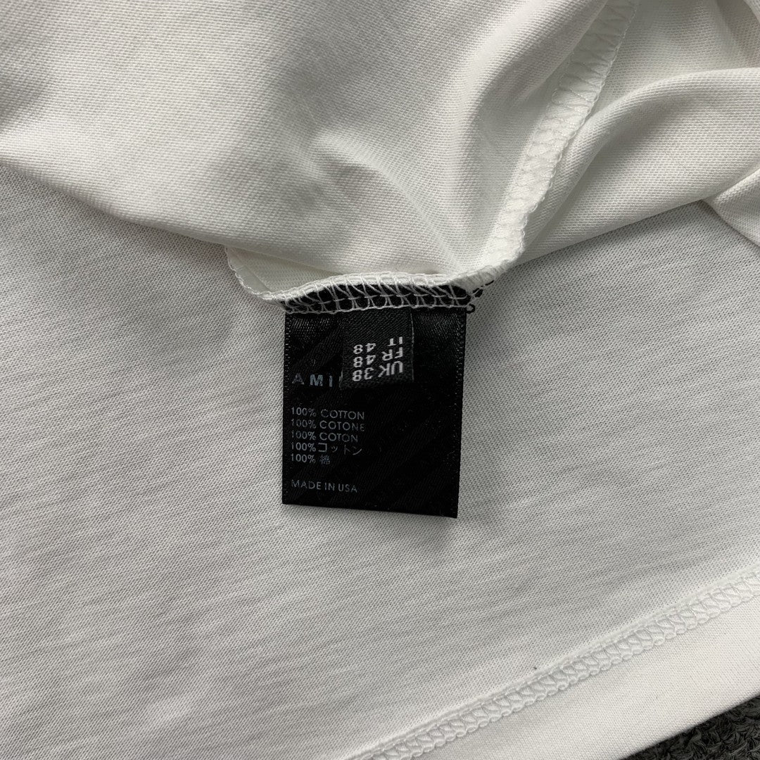 Amiri Crystal Ball Tee White