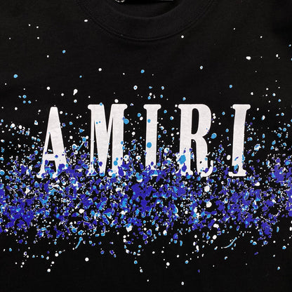 Amiri Crystal Core Logo Tee Black
