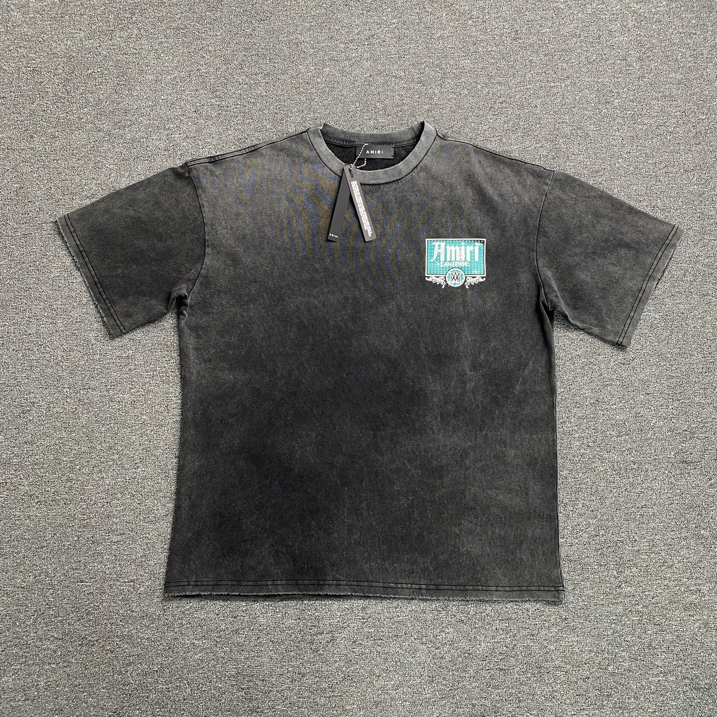 Amiri Crystal Lounge Tee Black
