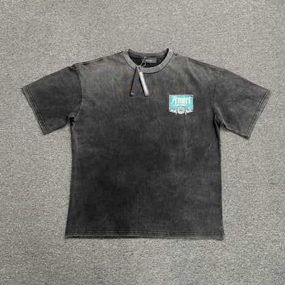 Amiri Crystal Lounge Tee Black