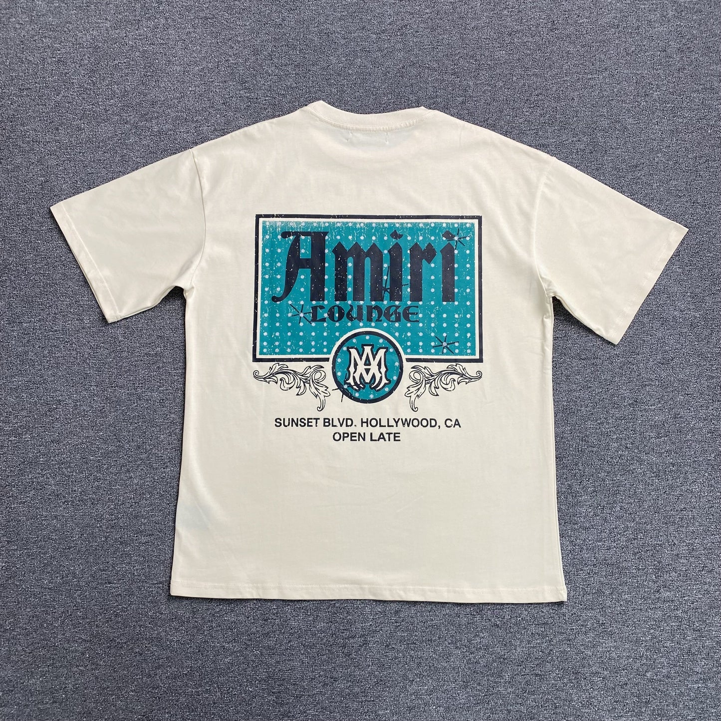 Amiri Crystal Lounge Tee White