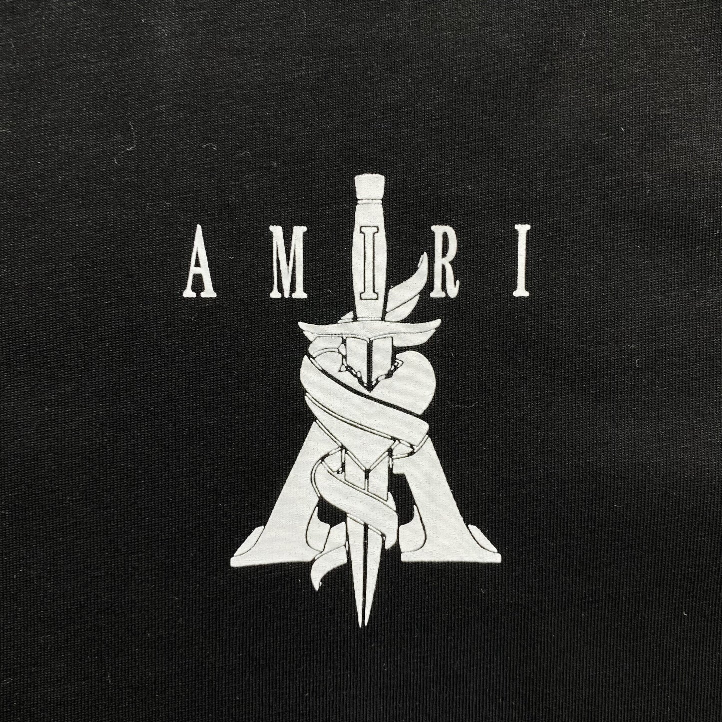 Amiri Dagger Tee Black