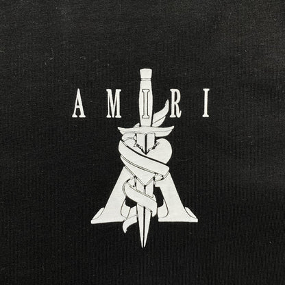Amiri Dagger Tee Black