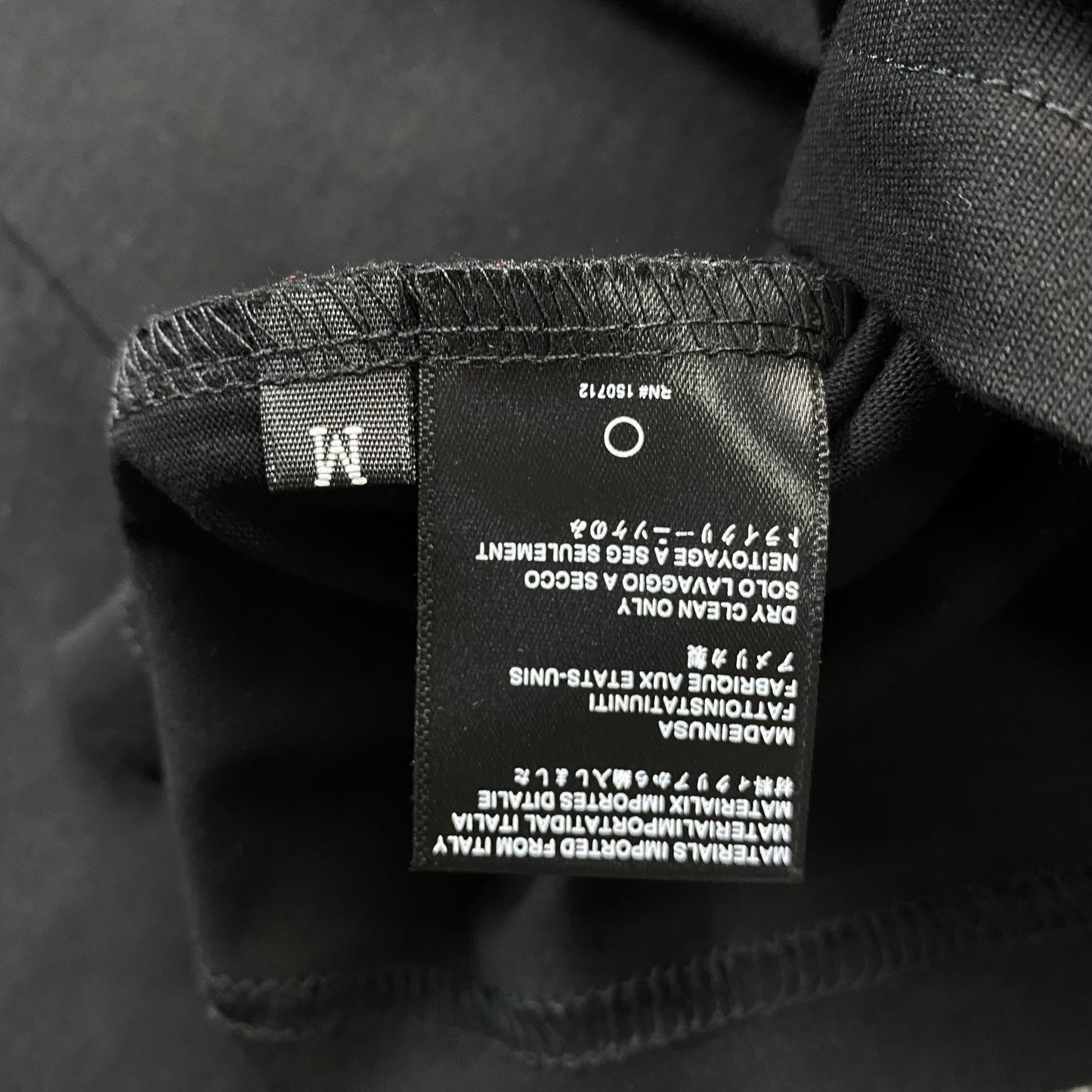 Amiri Dagger Tee Black