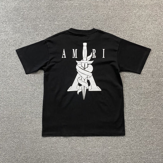 Amiri Dagger Tee Black
