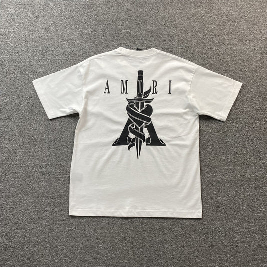Amiri Dagger Tee White