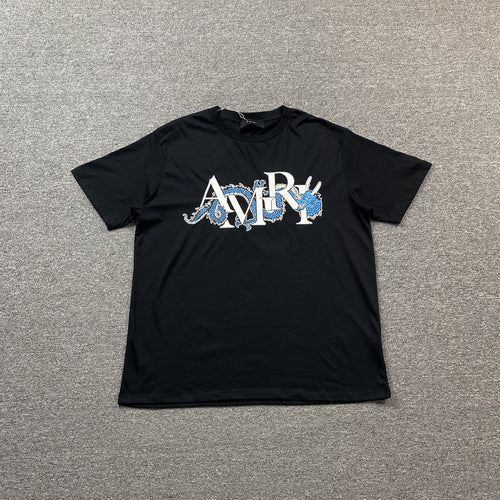 Amiri Dragon Tee Black