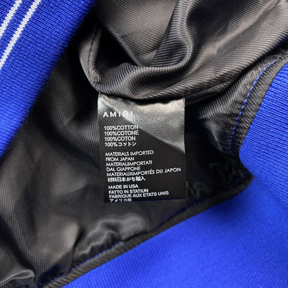 Amiri Dream Team Varsity Bomber Jacket Blue