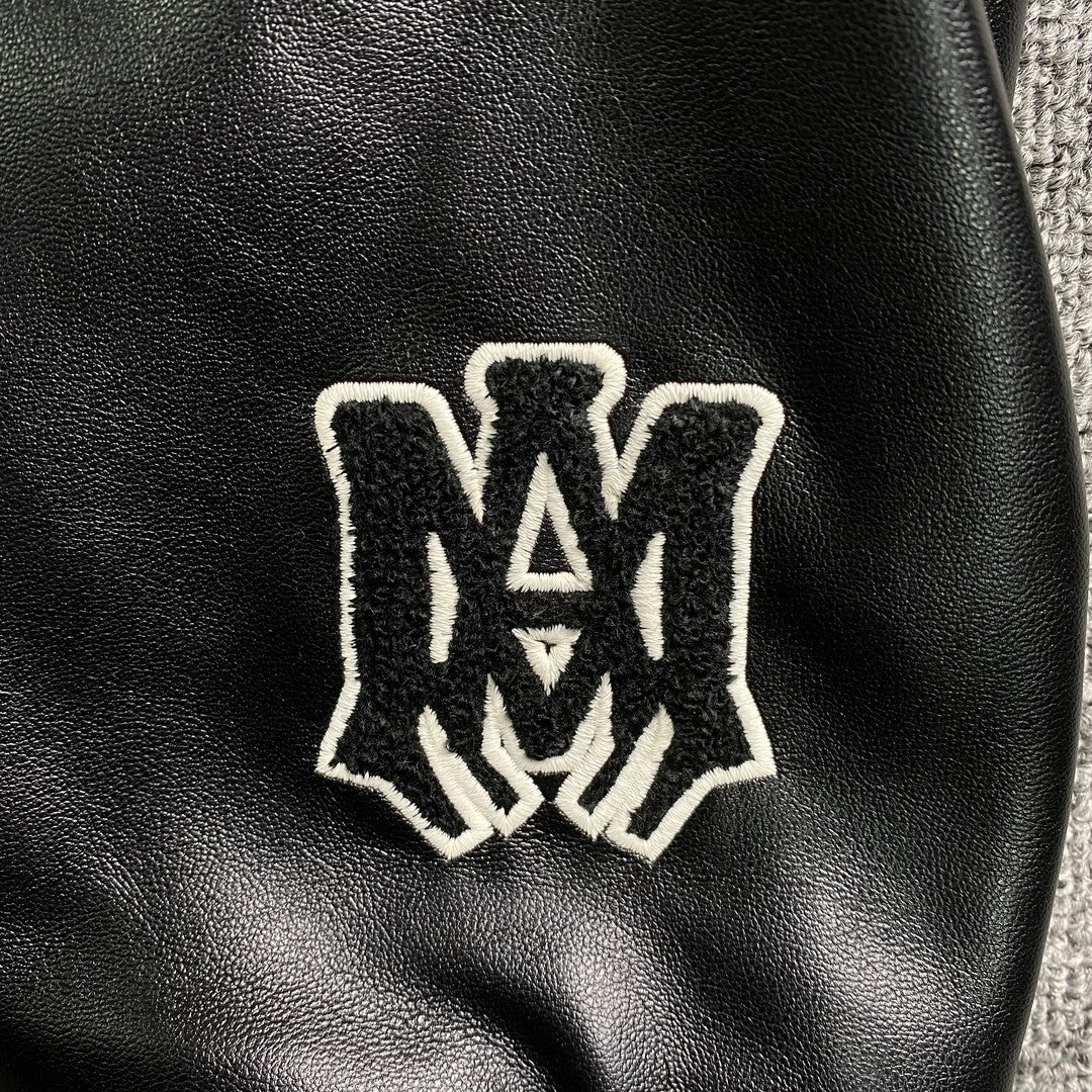 Amiri Eagle Bomber Jacket Black