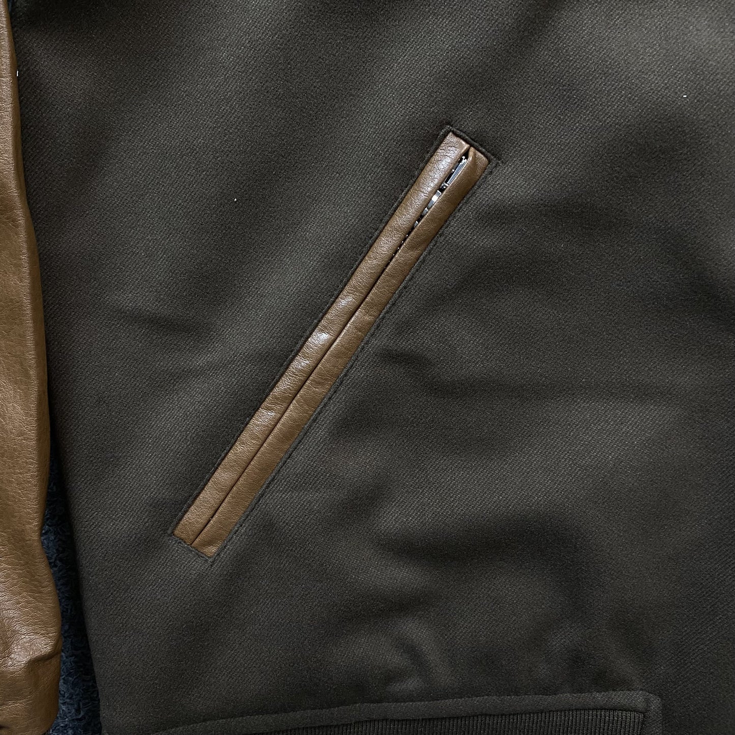 Amiri Eagle Bomber Jacket Brown