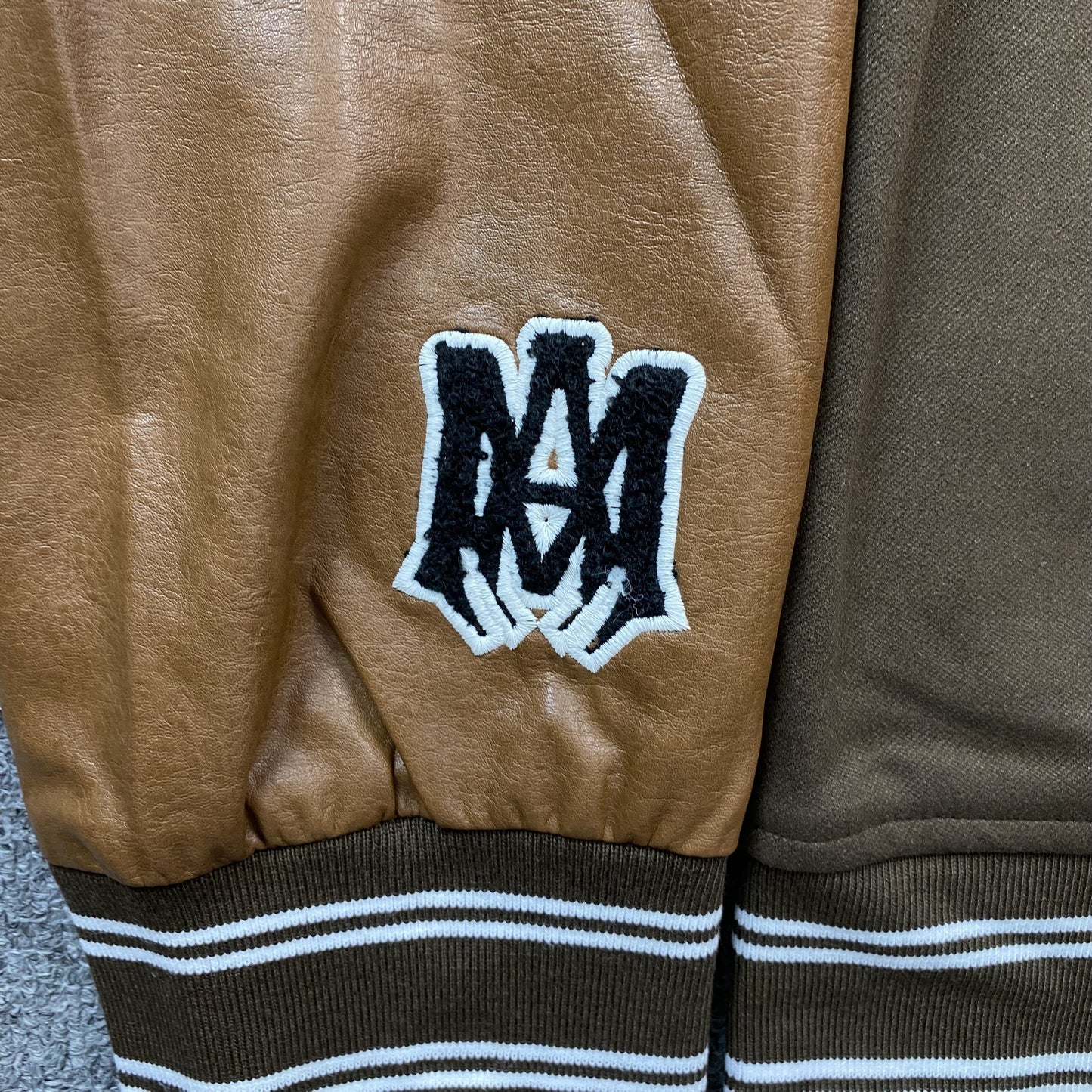 Amiri Eagle Bomber Jacket Brown