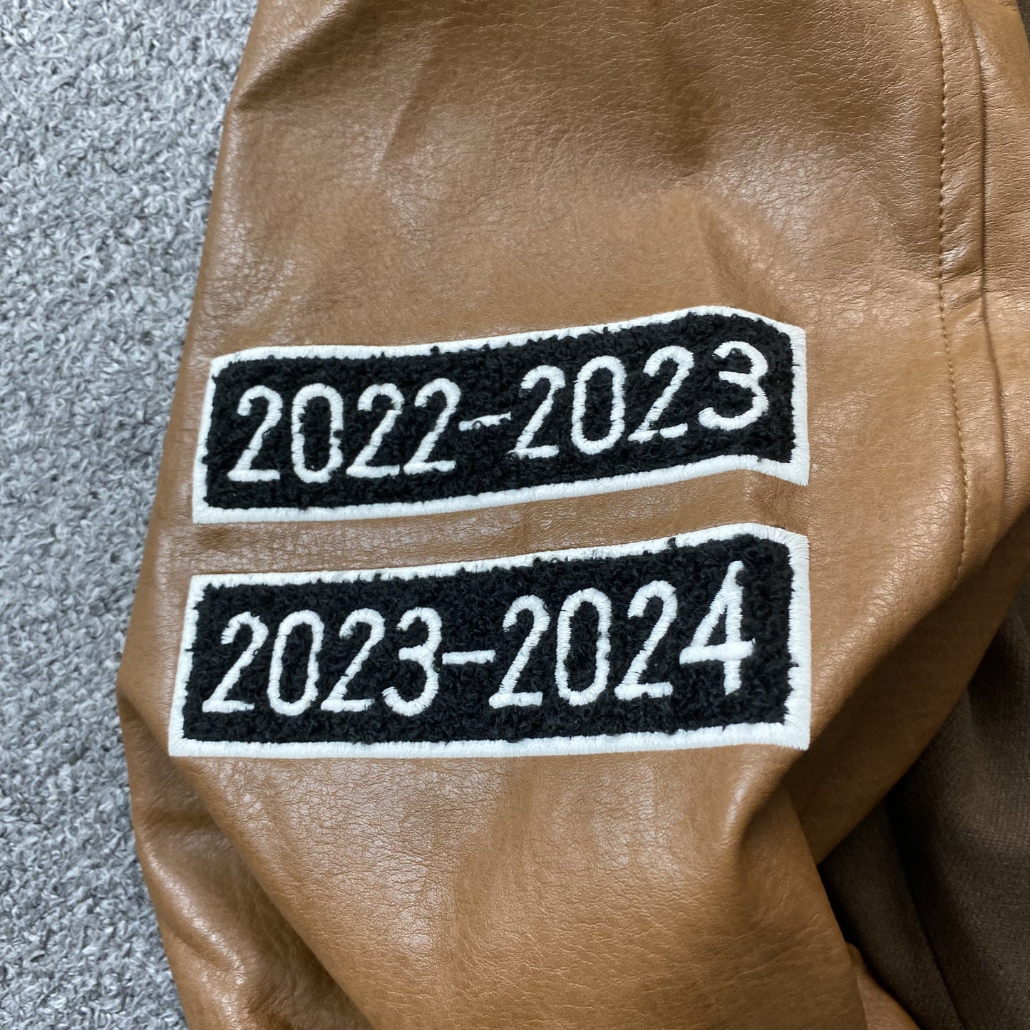 Amiri Eagle Bomber Jacket Brown