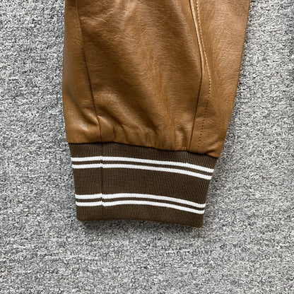Amiri Eagle Bomber Jacket Brown