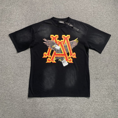 Amiri Eagle Tee Black