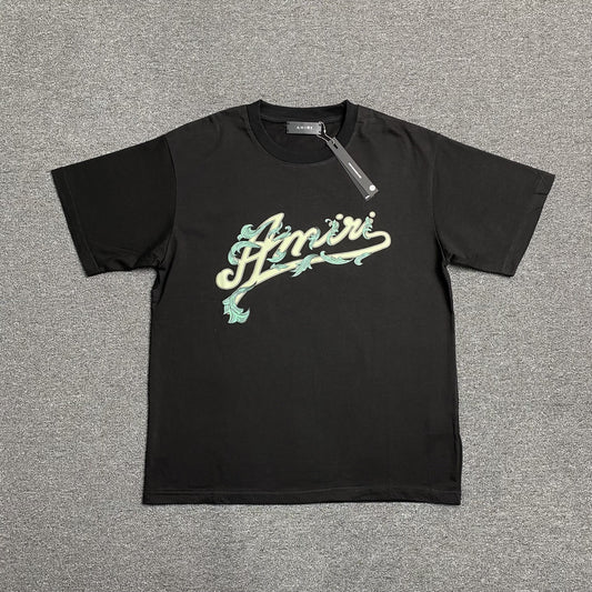 Amiri Filigree Tee Black